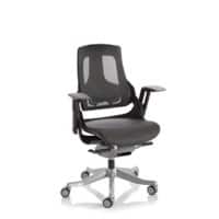 Dynamic Synchro Tilt Executive Chair Height Adjustable Arms Zure Black Frame Without Headrest High Back