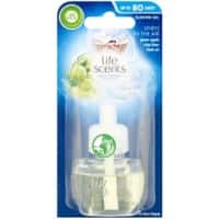 Air Wick Life Scents Air Freshener Refill Multi-Layered Fragrance Green Apple and Linen