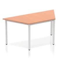dynamic Impulse Conference Table Trapezoidal Beech 4 Metal legs 1,600 (W) x 800 (D) x 740 (H) mm MFC (Melamine Faced Chipboard)
