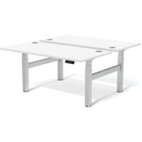 Fellowes Cambio Electronically Height Adjustable Sit Stand Desk Rectangular Medium Density Fibreboard, PVC, Steel 1,600 x 800 x 645 mm