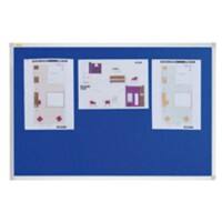 Franken X-tra!Line Wall Mounted Felt Pin Board PT131203 600 x 450mm Blue, Silver