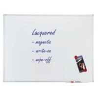 Franken Whiteboard Magnetic Single Sided 150 (W) x 100 (H) cm White