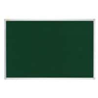 Franken X-tra!Line Wall Mounted Felt Pin Board 600 x 450mm Green, Silver