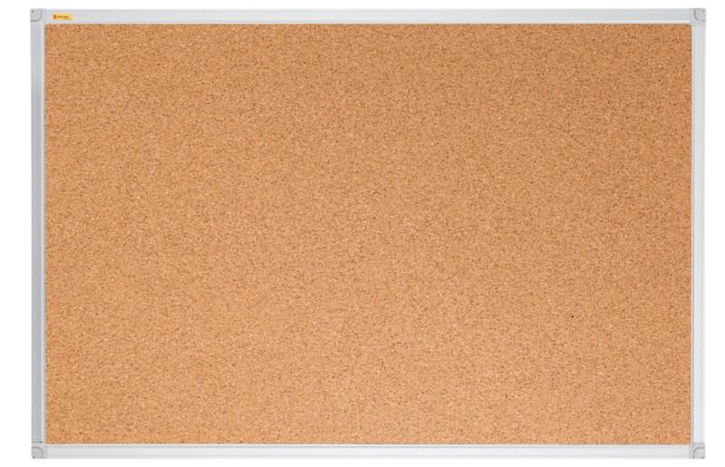 Franken X-tra!Line Wall Mounted Cork Pin Board 1800 x 1200mm Brown, Silver