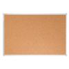 Franken X-tra!Line Wall Mounted Cork Pin Board 1800 x 1200mm Brown, Silver