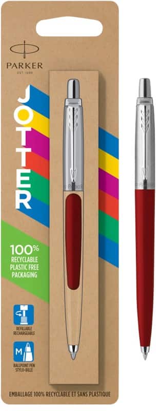 Parker Jotter Ballpoint Pen Blue Medium Refillable