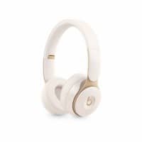 Apple Beats Solo Pro Wireless Stereo Headphone Over the Head Noise Cancelling Bluetooth with Microphone Ivory USB Type-A