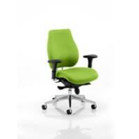 dynamic Stevia Posture Chair Synchro Tilt Fabric Optional Armrest Green 150 kg Chiro Plus 710 x 690 x 1,010 mm