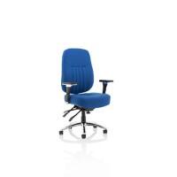dynamic Barcelona Operator Chair Basic Tilt Fabric Fixed Armrest Blue 100 kg Barcelona 710 x 720 x 1,070 mm