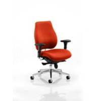 dynamic Stevia Posture Chair Synchro Tilt Fabric Optional Armrest Red 150 kg Chiro Plus 710 x 690 x 1,010 mm