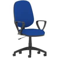 dynamic Eclipse I Operator Chair Permanent Contact Fabric Fixed Armrest Blue 120 kg 600 x 600 x 1,010 mm