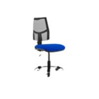 Dynamic Permanent Contact Backrest Task Operator Chair Without Arms Eclipse II Black Back, Blue Seat High Back
