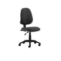 Dynamic Permanent Contact Backrest Task Operator Chair Without Arms Eclipse Plus I Charcoal Seat High Back