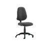 Dynamic Permanent Contact Backrest Task Operator Chair Without Arms Eclipse Plus III Charcoal Seat High Back