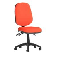 Dynamic Independent Seat & Back Task Operator Chair Without Arms Eclipse Plus III Tabasco Red Seat High Back