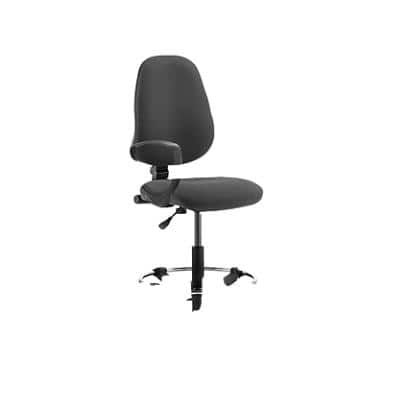 Dynamic Basic Tilt Task Operator Chair Loop Arms Eclipse II Charcoal Seat High Back