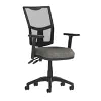 dynamic Eclipse II Operator Chair Basic Tilt Mesh Fabric Height-Adjustable Armrest Charcoal 120 kg Eclipse II 610 x 610 x 990 mm
