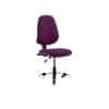 Dynamic Permanent Contact Backrest Task Operator Chair Without Arms Eclipse I Tansy Purple Seat High Back