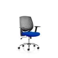 dynamic Dura Operator Chair Basic Tilt Fabric Fixed Armrest Black, Blue 110 kg Dura 640 x 600 x 920 mm