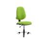 Dynamic Permanent Contact Backrest Task Operator Chair Without Arms Eclipse I Myrrh Green Seat High Back and Hi Rise Draughtsman Kit