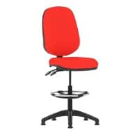 Dynamic Permanent Contact Backrest Task Operator Chair Without Arms Eclipse II Bergamot Cherry Seat High Back