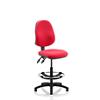 Dynamic Permanent Contact Backrest Task Operator Chair Without Arms Eclipse II Bergamot Cherry Seat High Back