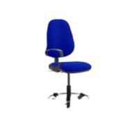 Dynamic Permanent Contact Backrest Task Operator Chair Loop Arms Eclipse II Stevia Blue Seat High Back