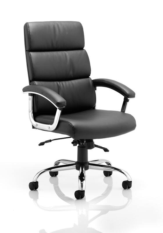 dynamic Desire Executive Chair Basic Tilt Bonded leather Fixed Armrest Black, Chrome 110 kg Desire 660 x 760 x 1,050 mm