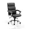 Dynamic Basic Tilt Executive Chair Fixed Arms Desire Black Seat, Chrome Frame High Back