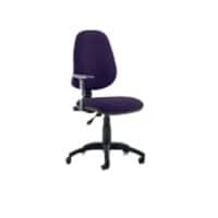 Dynamic Permanent Contact Backrest Task Operator Chair Height Adjustable Arms Eclipse I Tansy Purple Seat High Back