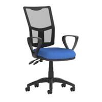 dynamic Eclipse II Operator Chair Basic Tilt Mesh Fabric Fixed Armrest Black, Blue 120 kg Eclipse I 610 x 610 x 990 mm