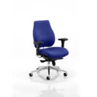 dynamic Stevia Posture Chair Synchro Tilt Fabric Optional Armrest Blue 150 kg Chiro Plus 710 x 690 x 1,010 mm