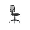 Dynamic Basic Tilt Task Operator Chair Height Adjustable Arms Eclipse II Black Seat High Back