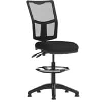 Dynamic Permanent Contact Backrest Task Operator Chair Without Arms Eclipse II Black