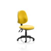 Dynamic Tilt & Lock Task Operator Chair Without Arms Eclipse Plus II Senna Yellow Seat High Back