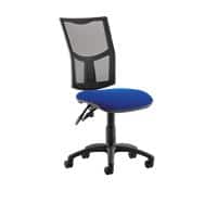 Dynamic Tilt & Lock Task Operator Chair Without Arms Eclipse Plus II Black Back, Blue Seat High Back