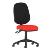 dynamic Eclipse II Operator Chair Permanent Contact Fabric Without armrest Bergamot Cherry 120 kg Eclipse II 600 x 600 x 970 mm