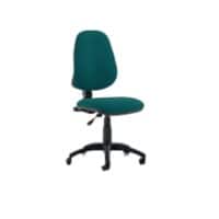 Dynamic Permanent Contact Backrest Task Operator Chair Without Arms and Without Headrest High Back Eclipse I Maringa Teal Seat