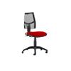 Dynamic Permanent Contact Backrest Task Operator Chair Height Adjustable Arms Eclipse II Black Back, Bergamot Cherry Seat Without Headrest