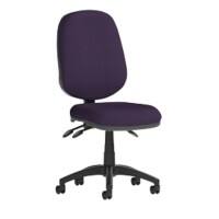 Dynamic Independent Seat & Back Task Operator Chair Without Arms Eclipse Plus III Tansy Purple Seat Without Headrest High Back