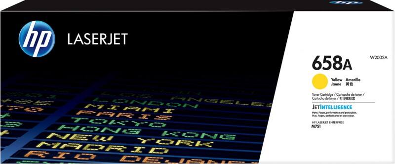 HP 658A Original Toner Cartridge W2002A Yellow