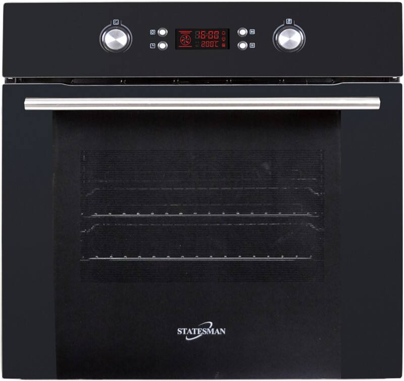 Statesman Built-In BSM60BL Oven 8 Cooking Function 70 L 2100 W Black