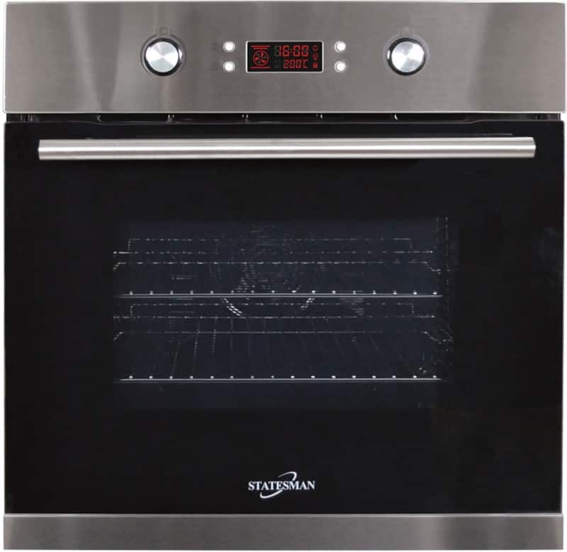 Statesman Built-In Multifunction BSM60SS Oven 8 Cooking Functions 70 L 2100 W Black