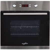 Statesman Built-In Multifunction BSM60SS Fan Oven 8 Cooking Functions Stainless Steel Black