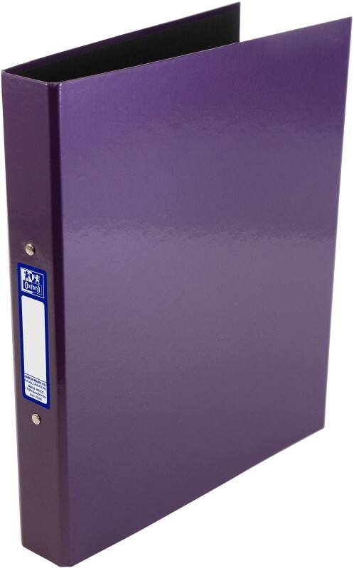 OXFORD 25 mm Ring Binder Board A4+ 2 Rings Metallic Purple Classy