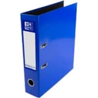 OXFORD Lever Arch File A4 70 mm Blue 2 ring Board, Paper High-Glossy