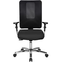 TOPSTAR Synchro Tilt Office Chair Adjustable Armrest OPEN X N Deluxe Black