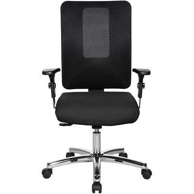 TOPSTAR Synchro Tilt Office Chair Adjustable Armrest OPEN X N Deluxe Black
