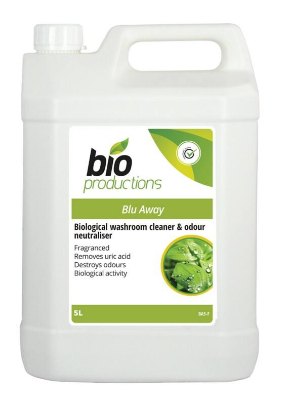 Bio-Productions Biological Washroom Cleaner Blue Away Mint fragrance 5L