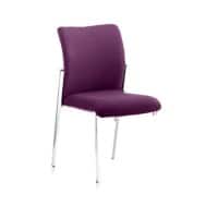 Dynamic Visitor Chair Academy Seat Tansy Purple Without Arms Fabric